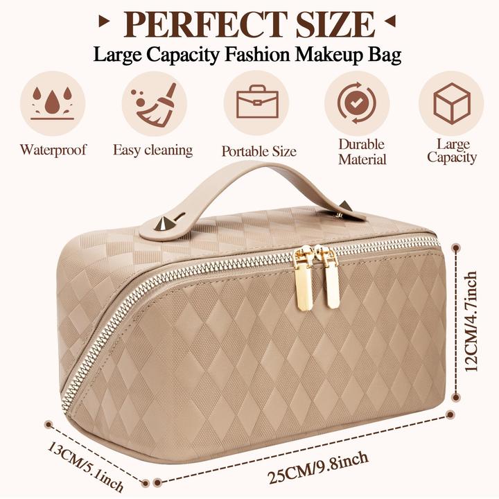 Produktbild Only-Bags.Store Kosmetiktasche Portable Travel Make-up Tasche mit grosser Kapazität wasserdicht zu organisieren
