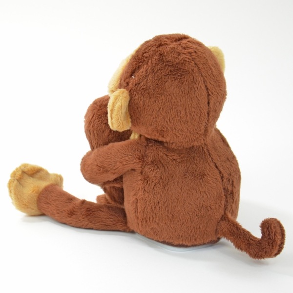 Produktbild Kögler Labertier Laber-Affe mit Baby, "Nana und Coco" braun, inkl. Batterien (23 cm)