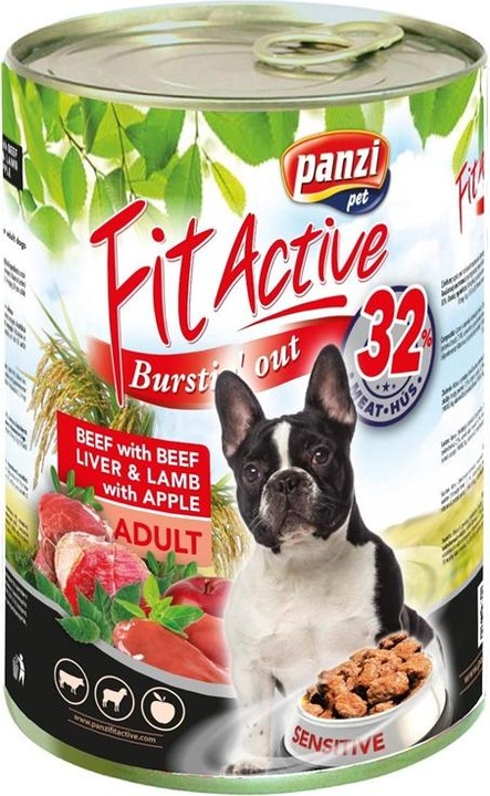 Produktbild Fit_active Canned Food For Dogs Fitactive Lamb