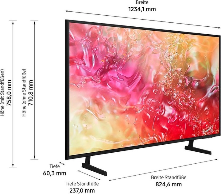 Actual product image Samsung TV GU55DU7199 (2024) (55", 4K, 2024)