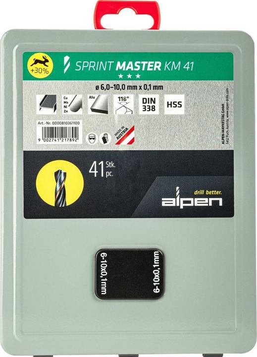 Produktbild Alpen Bohrerkassetten (6-10 mm)