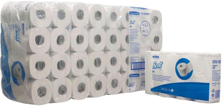 Produktbild Kimberly-Clark Toilettenpapier SCOTT® 350, 2-lagig (1 Stk.)