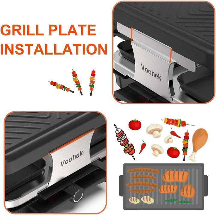 Produktbild Voohek Raclettegrill
