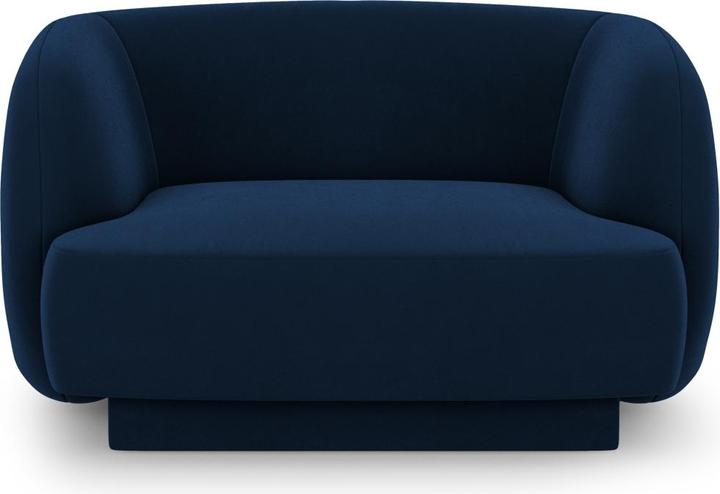 Actual product image Micadoni Velvet Armchair, "Miley", 1 Seat, 103x90x70Made in Europe (1-seater, Modular sofa)