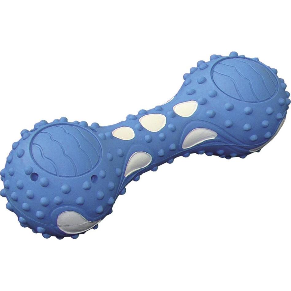 Thumbnail - Nobby Vollgummi Kühl-Hantel (Kauspielzeug), Hundespielzeug