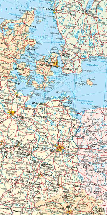 Produktbild Europa politisch Poster 1:4,5 Mio