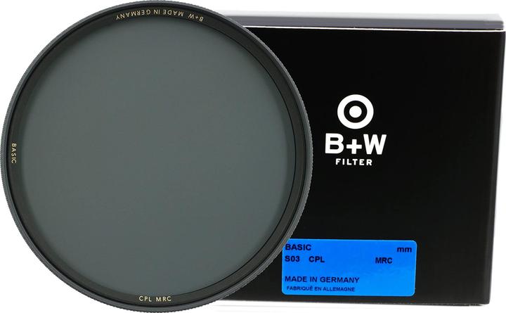 Productafbeelding B+W Basis Cpl Mrc (40.50 mm, Polarisatiefilter)