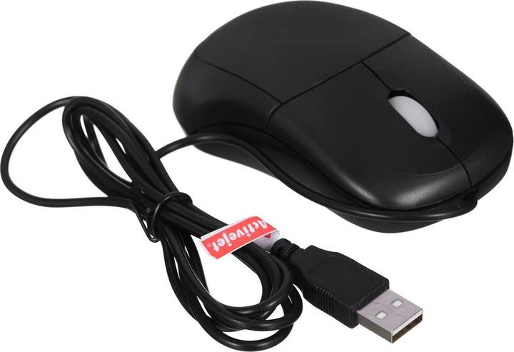 Produktbild Activejet AMY-146 Maus Beidhändig USB Typ-A Optisch 1000 DPI (Kabelgebunden)