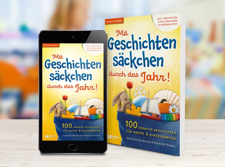 Produktbild Mit Geschichtensäckchen durch das Jahr! (Deutsch)