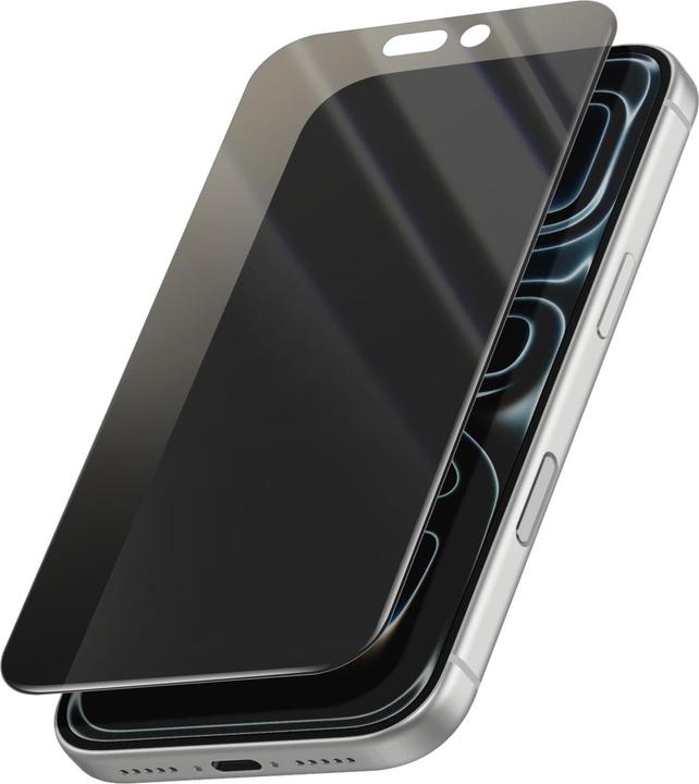 Productafbeelding 4smarts Second Glass Privacy, Apple, iPhone 17 Pro, Transparent, 1 Stück(e) (1 Pcs., Apple iPhone 17 Pro)