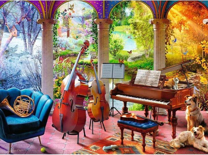 Produktbild Ravensburger Musikalische Jahreszeiten (100 Teile)