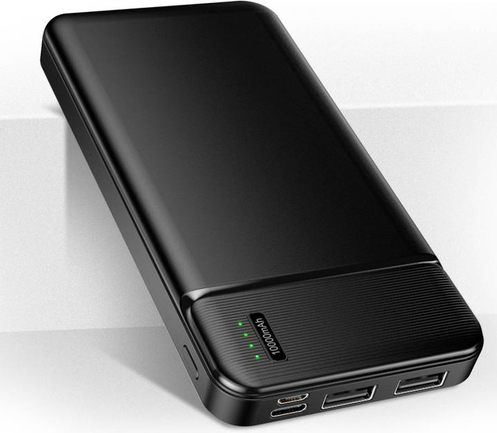 Actual product image Maxlife External battery Power Bank MXPB-01 10000mAh black (10000 mAh, 15 W, 37 Wh)
