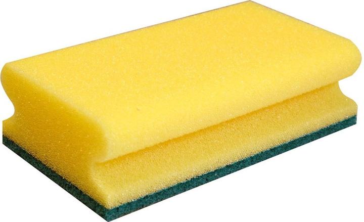 Actual product image Hygoclean CLASSIC cleaning sponge, 150 x 95 mm, yellow (10 pcs.)