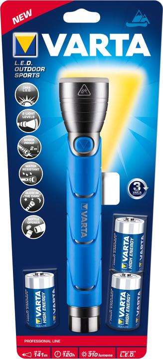 Immagine prodotto Varta Torcia all'aperto S 3C (25 cm, 310 lm)