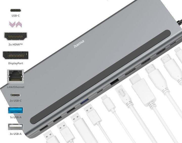 Produktbild Hama Essential (USB-C, 10 Ports)
