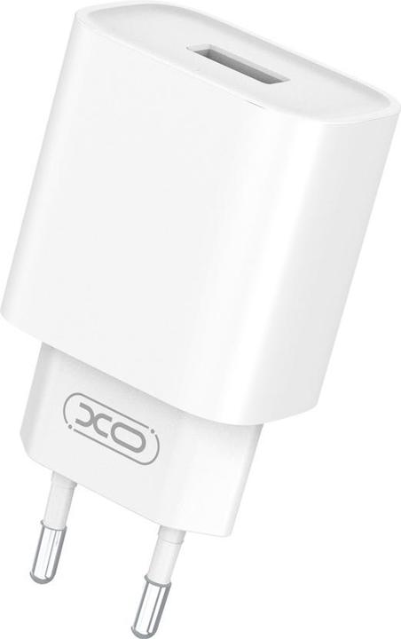 Actual product image xO wall charger CE02D QC 3.0 18W 1x USB white + USB-C cable (18 W, 1 portion)