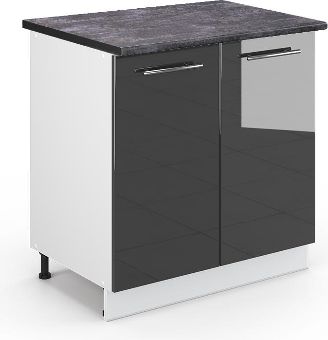 Anthrazit, Anthrazit hochglanz, Weiss