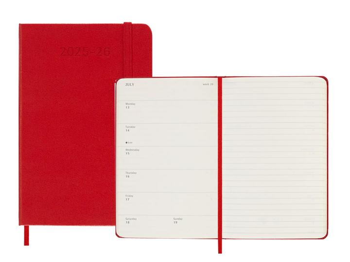 Actual product image Moleskine Schüleragenda Hard Cover Weekly Notebook (Pocket, 1 week / 1 page)