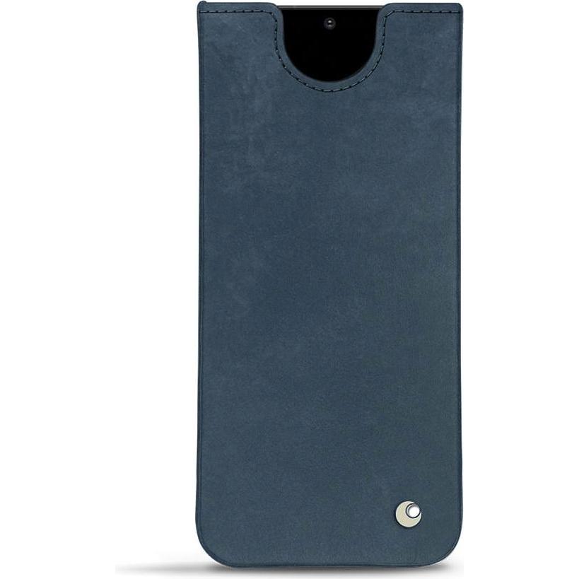 Noreve Lederschutzhülle (Samsung Galaxy S20+ 5G), Smartphone Hülle, Blau