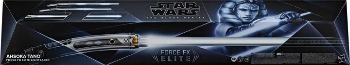 Actual product image Hasbro Star Wars The Black Series Ahsoka Tano Force FX Elite Lightsaber