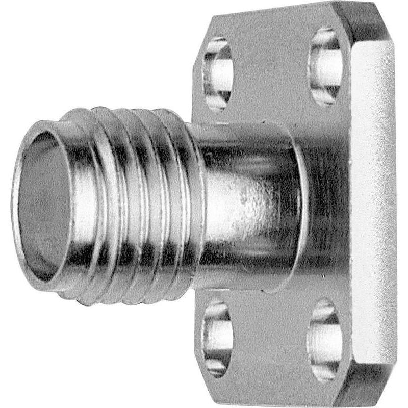 Telegärtner SMA-Einbaubuchse mit Flansch Z29, Gold (Standard), Elektronikkabel + Stecker, Gold