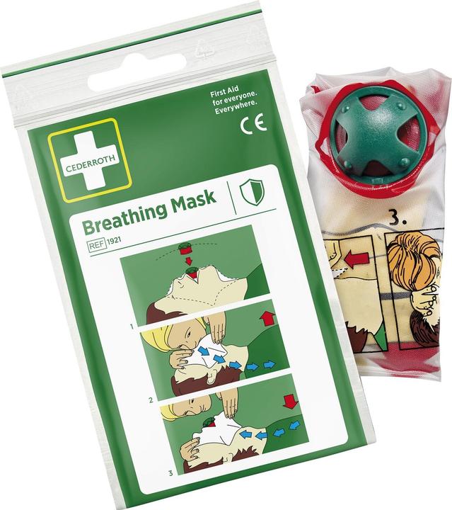 Cederroth Masque de ventilation (Accessoires pour trousse de secours)