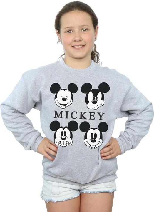 Immagine prodotto Disney Mickey Mouse Four Heads Felpa Ragazze (152, 158)