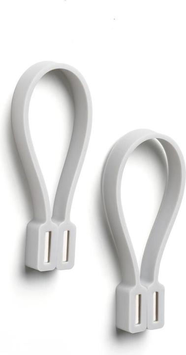 Produktbild Zone Denmark Handtuchhalter Loop 2 Stück, Hellgrau