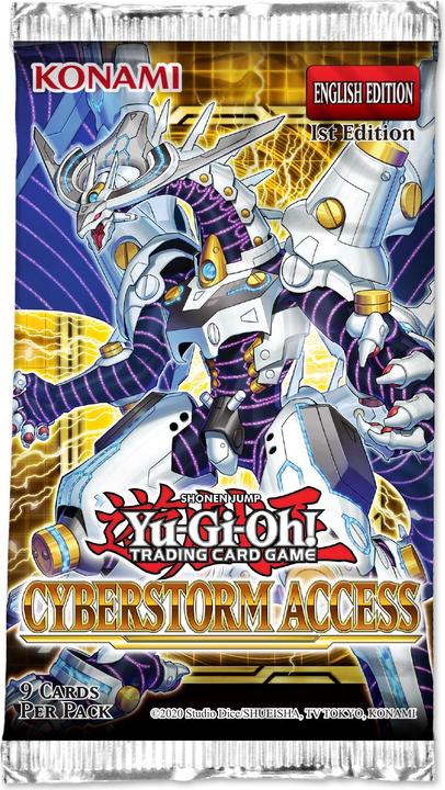 Actual product image Yu-Gi-Oh Booster Bli Cyber Temp Yugioh (German, Booster Pack)