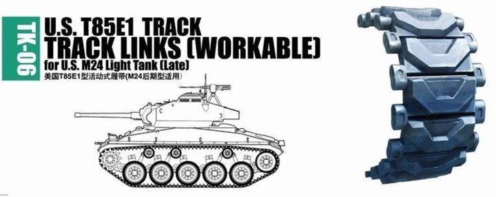 Produktbild Trumpeter U.S. T85E1 track for M24 light tank (late)