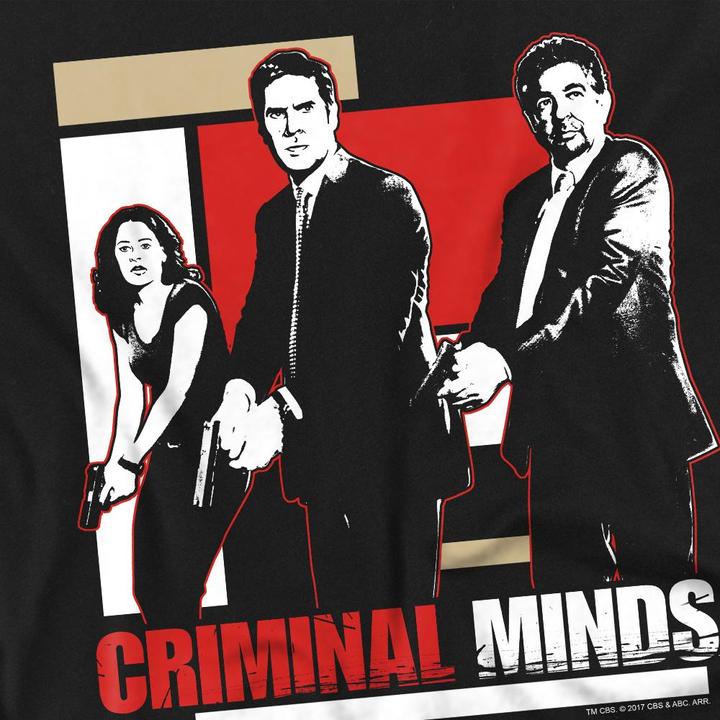 Produktbild Criminal Minds Guns Drawn TShirt (XL)