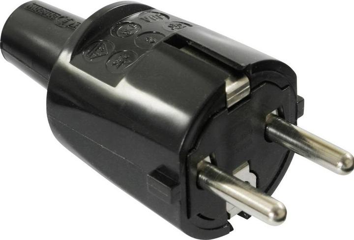 Produktbild As - Schwabe PVC Schutzkontakt-Stecker (CEE 7/7)