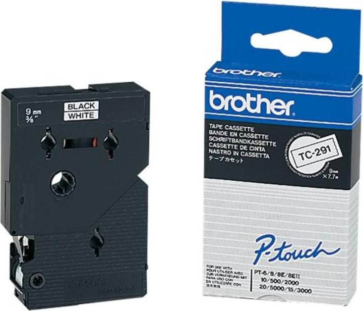 Brother P-Touch (0.90 cm, Schwarz)