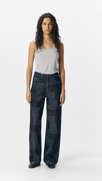 Actual product image Object Patchwork Wide Fit Jeans (M)