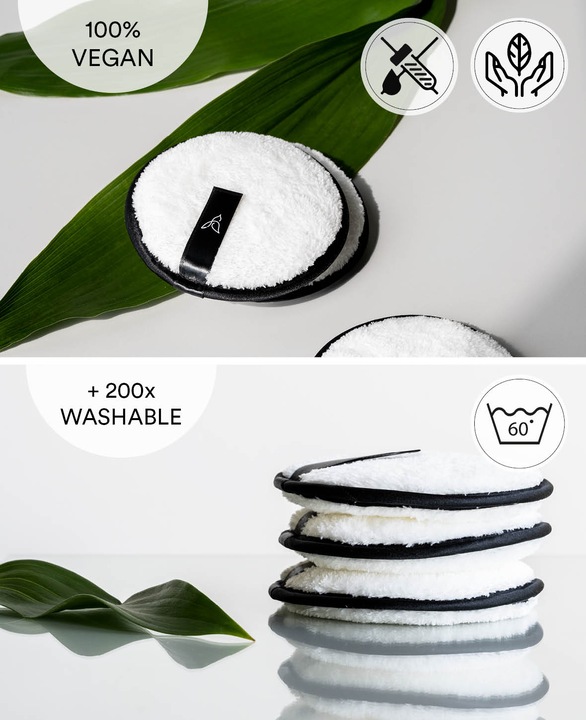 Actual product image Noya Reusable Make-up Removal Pads, Set of 3