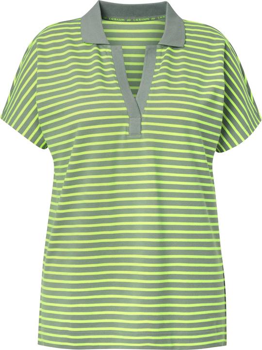 Immagine prodotto Laurasøn Maglia polo a righe con collo polo e mezze maniche (40)