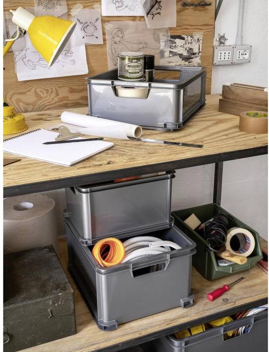 Actual product image Curver Uni Classic Box 20L silver grey (43 cm, 20 l)