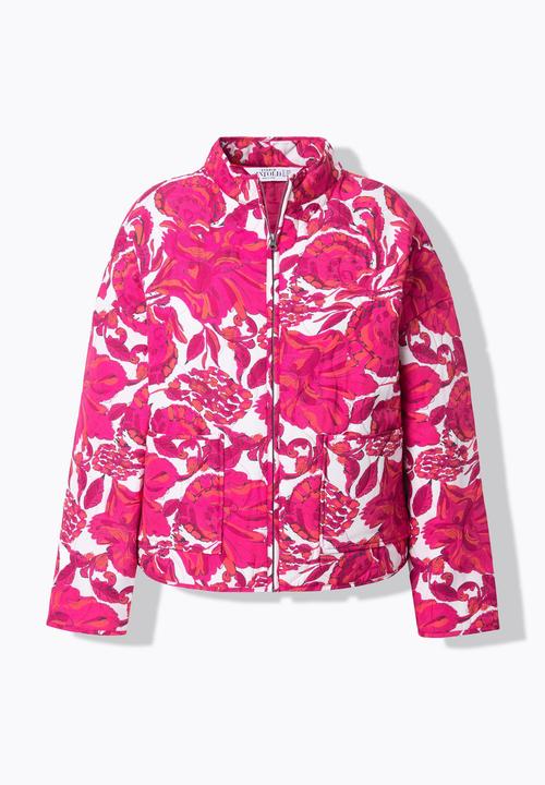 Produktbild Studio Untold Steppjacke, oversized, Alloverdruck (60)