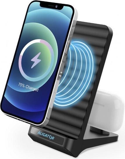 Immagine prodotto Aligator CHQ001 ricevitore di ricarica wireless per dispositivi mobili Telefono cellulare/Smartphone USB (15 W)