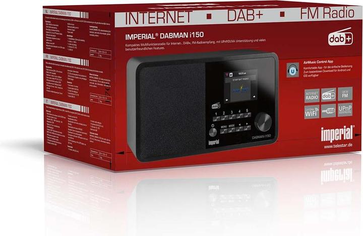 Produktbild Imperial Dabman i150 (Internetradio, DAB+, FM, UKW, WLAN)