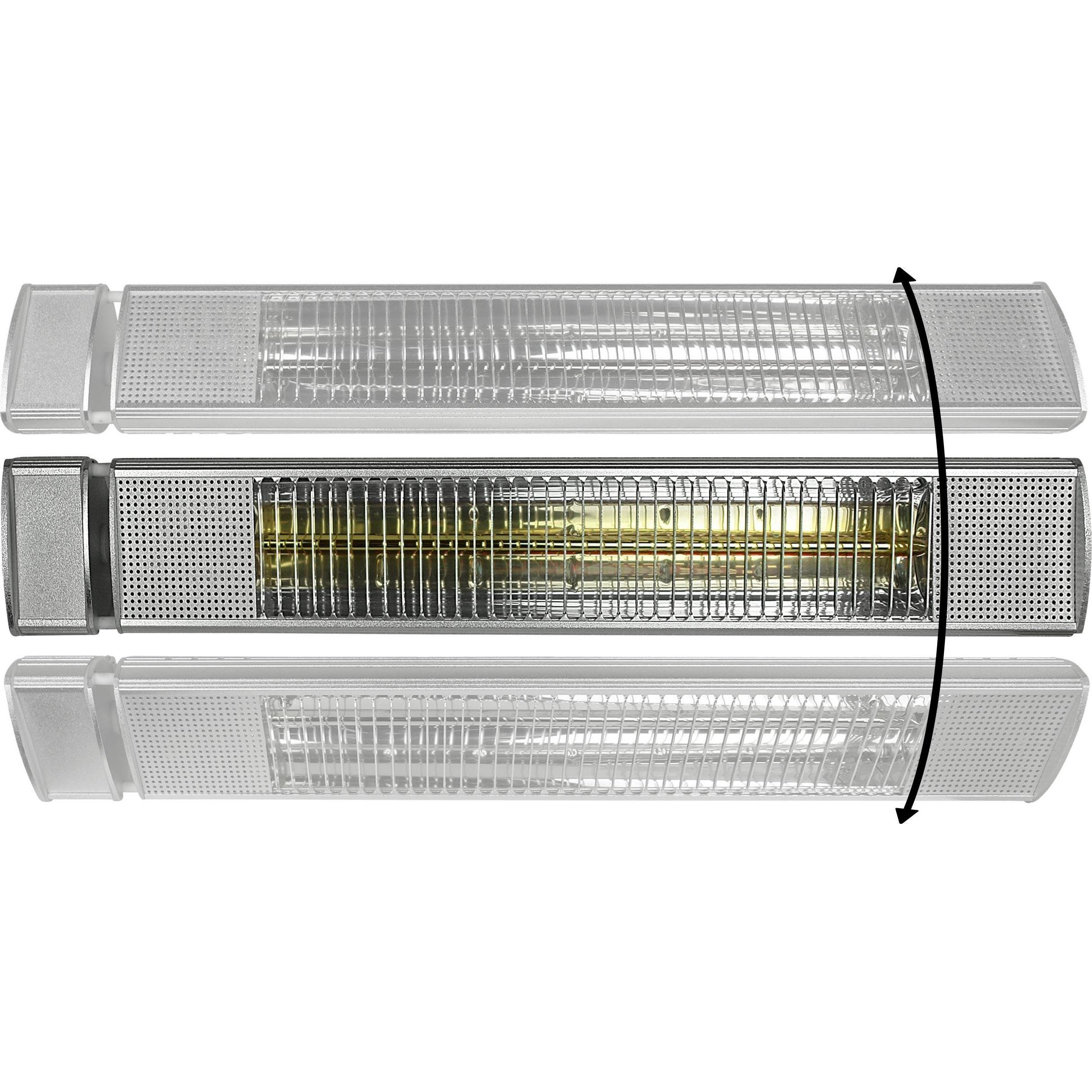 Thumbnail - Indoba Heizstrahler 2000W Infrarotheizer Wandmontage, Heizstrahler