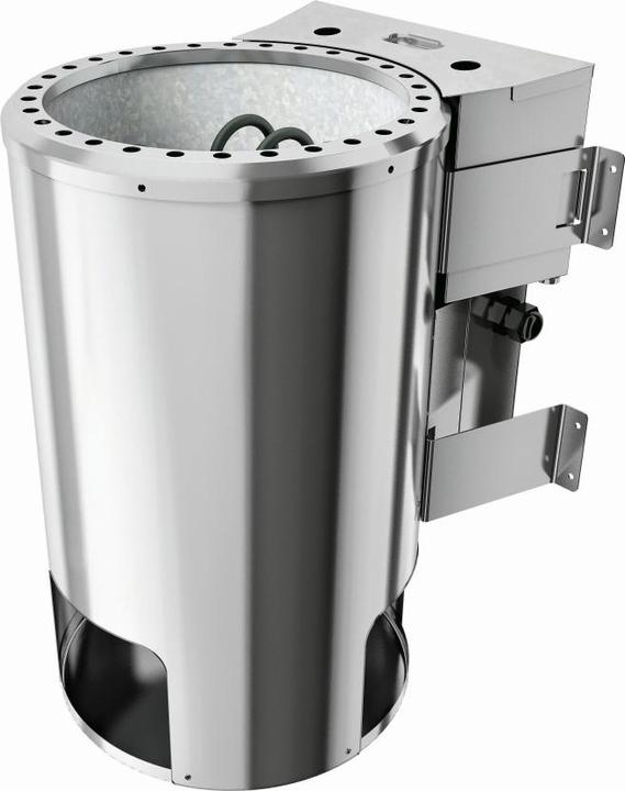 Immagine prodotto Karibu Ingresso anteriore della Sauna Benin, corona di fiori (Comando esterno Plug & Play da 3,6 KW)