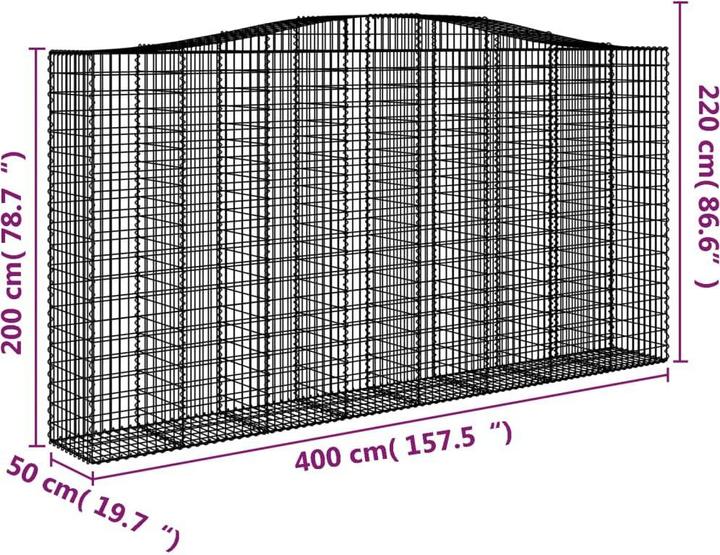 Produktbild vidaXL Gambion