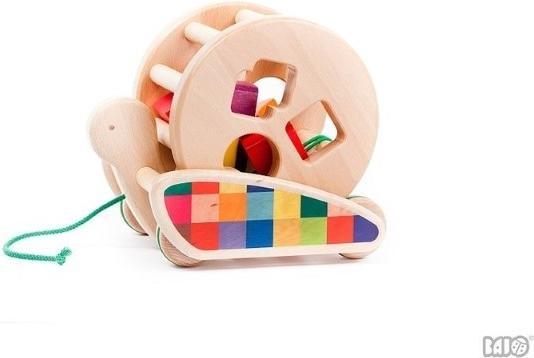 Actual product image Bajo Pull toy snail nature