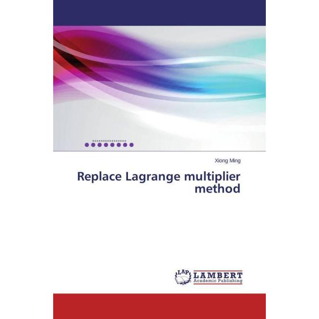 Replace Lagrange multiplier method, Fachbücher