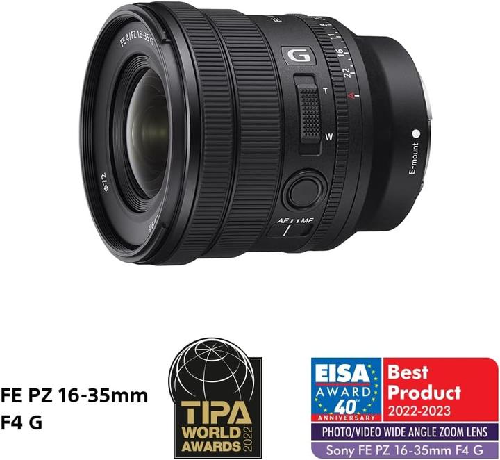 Immagine prodotto Sony FE PZ 16-35mm f/4 G (Sony E, Full frame)