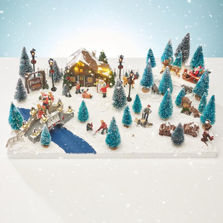 Produktbild VBS Miniatur Brücke "Kaliningrad", mit LED Beleuchtung, ca. 15,5 x 6,5 x 8 cm