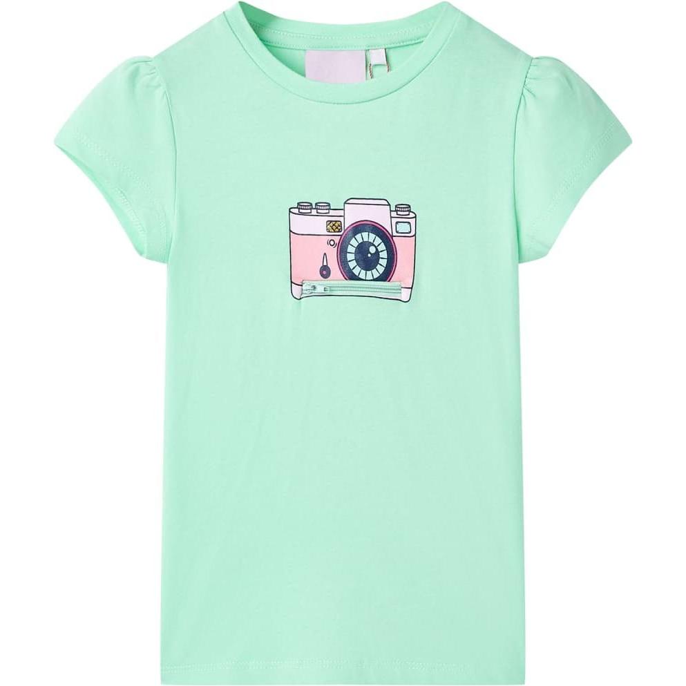 VidaXL, Jungen, Shirt, Jenica, Grün, (140)