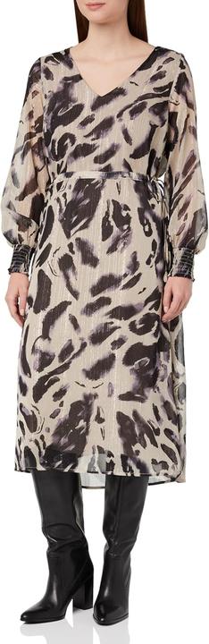 Image du produit Kaffe Vestito a Collo a V Manica Lunga Stampato (44)