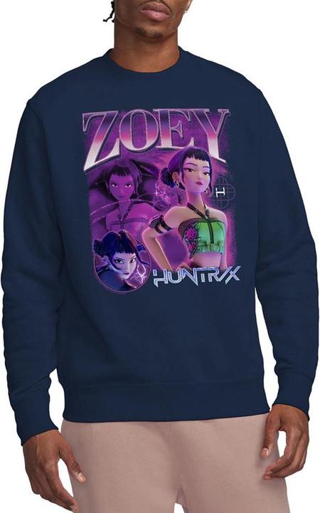 Image du produit K-Pop Demon Hunters - Sweat motif Zoey HUNTR/X - Adulte (XL)